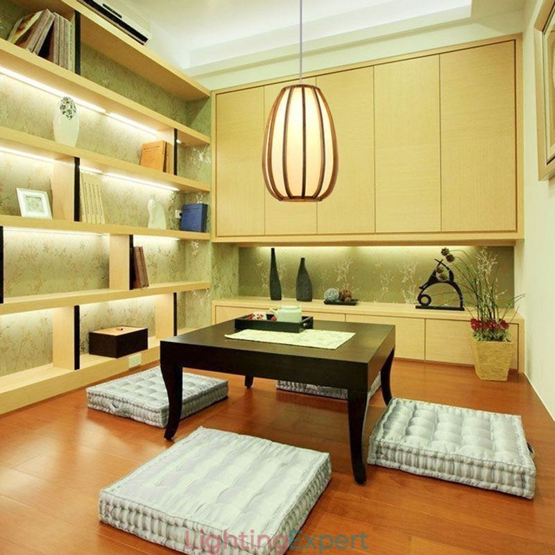 Visual Comfort Bamboo Pendant Light
