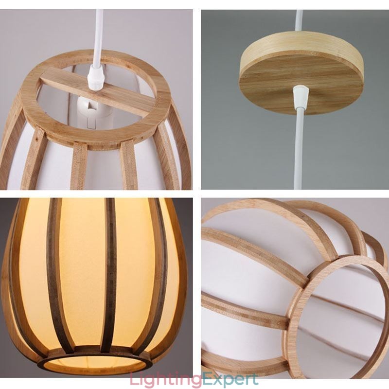 Visual Comfort Bamboo Pendant Light