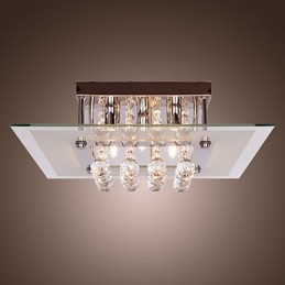 Ceiling Light Modern Crystal Living 5 Lights