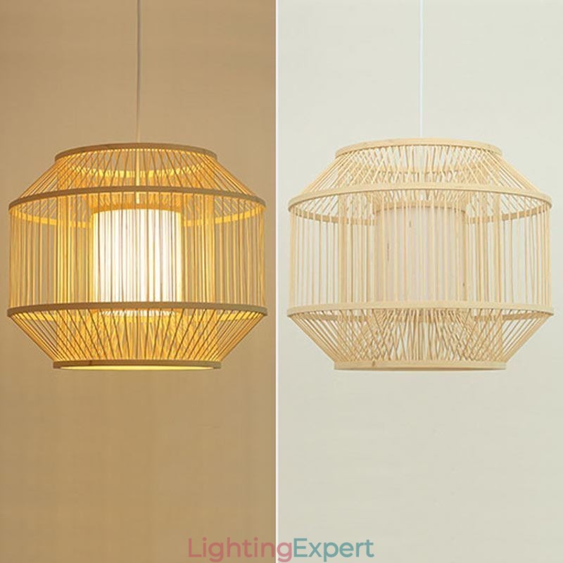 Lantern Bamboo Pendant Light Creative Japanese Pendant Light