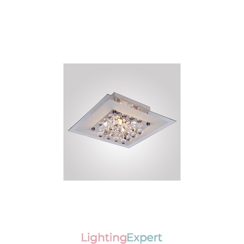 Ceiling Light Modern Crystal Living 5 Lights