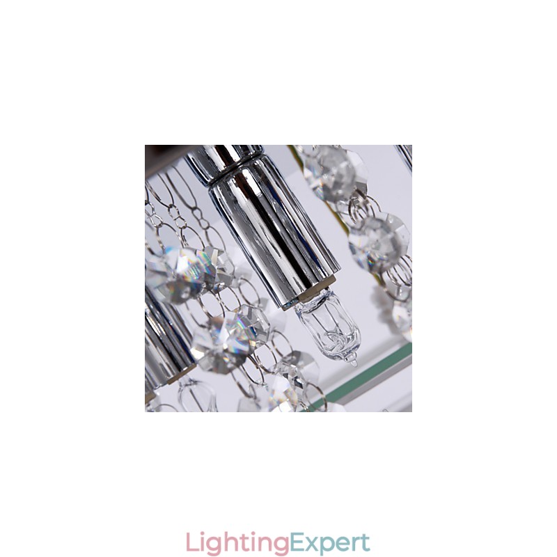 Ceiling Light Modern Crystal Living 5 Lights