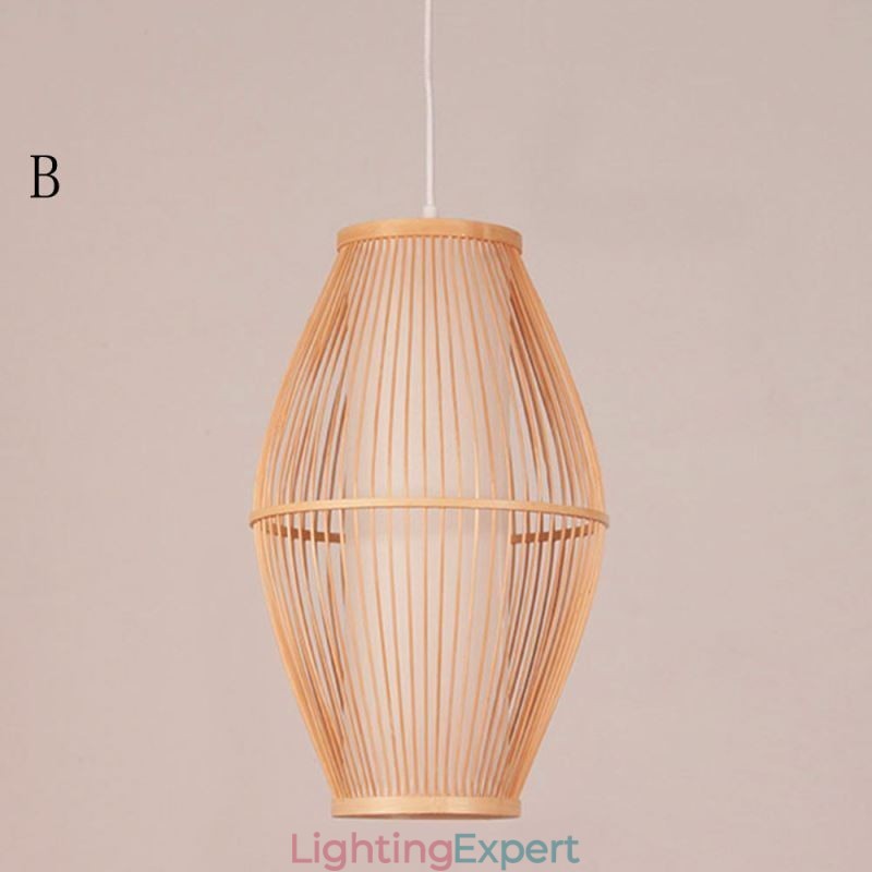 Classical Handmade Bamboo Pendant Light