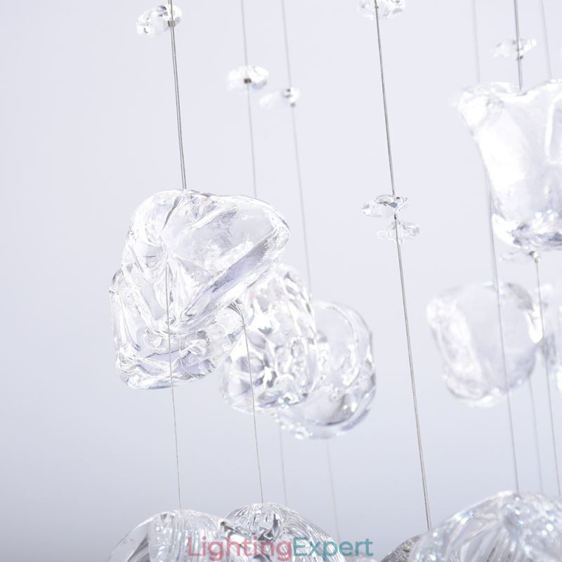 Nordic Pendant Light Creative Butterfly Glass Pendant Light