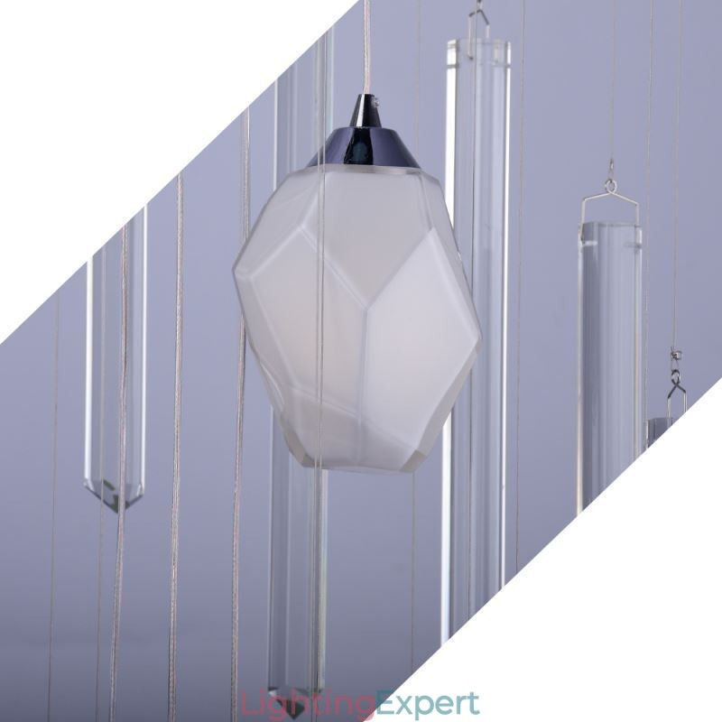 Cluster Pendant Light Modern Large Pendant Crystal Chandelier Duplex Staircase