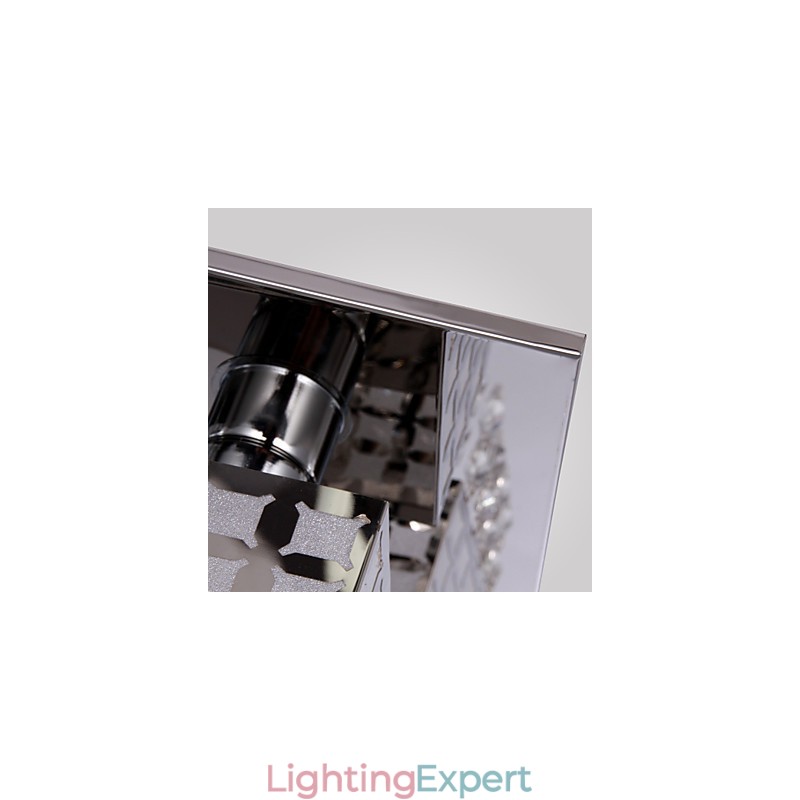 Chandelier Modern Crystal Stainless Living 4 Lights