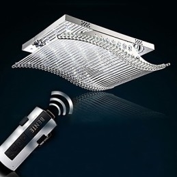 Modern Contemporary Glass Flush Mount