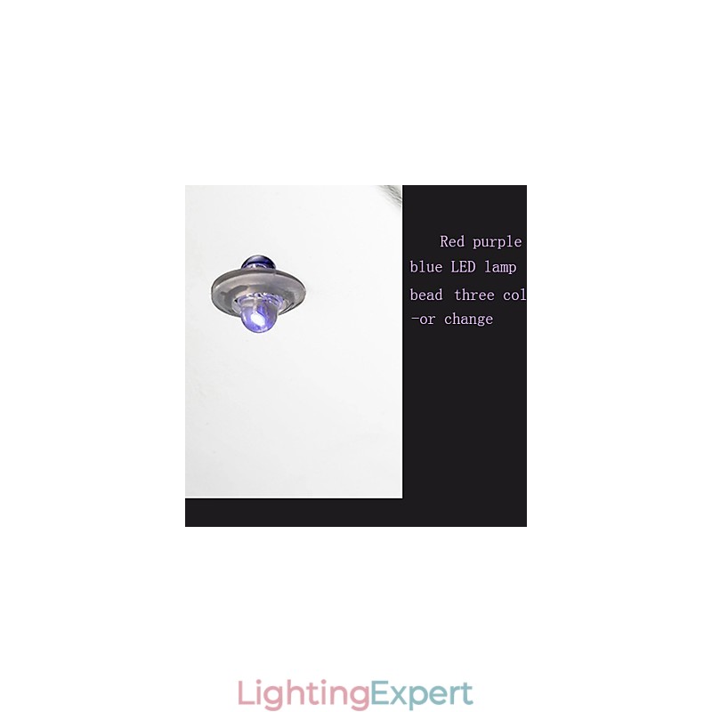 Modern Contemporary Glass Flush Mount
