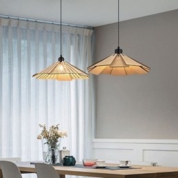 Pendant Light Creative Retro Wooden Ceiling Light