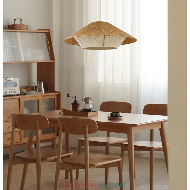 Hemp Rope Pendant Light Hand Woven Ceiling Light