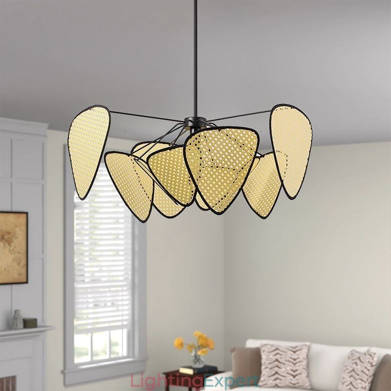 Pendant Light Natural Simple Hand Weaved Ceiling Lamp