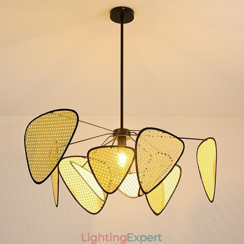Pendant Light Natural Simple Hand Weaved Ceiling Lamp