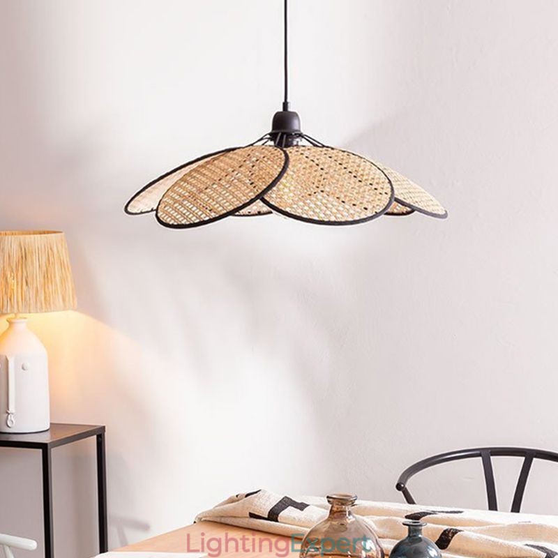 Pendant Light Natural Simple Hand Weaved lamp