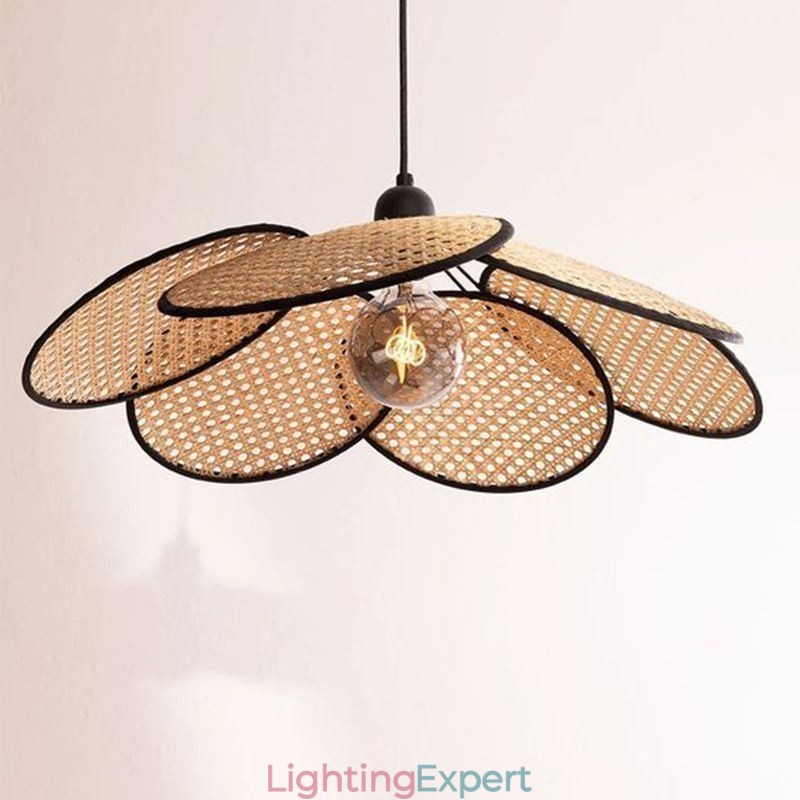 Pendant Light Natural Simple Hand Weaved lamp