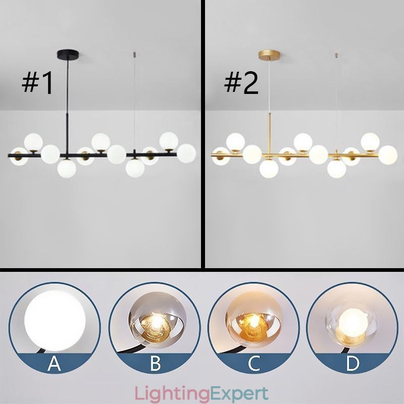 Pendant Light Magic Beans Molecular Glass Ceiling Light