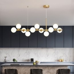 Pendant Light Magic Beans Molecular Glass Ceiling Light