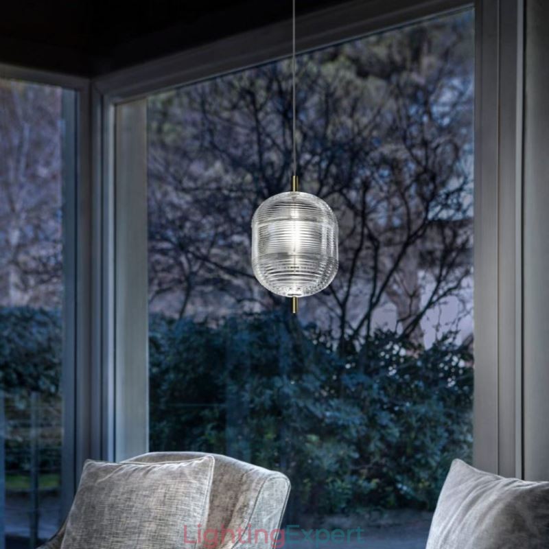 Water Ripple Pendant Light Modern Minimalist Wrought Iron Ceiling Light