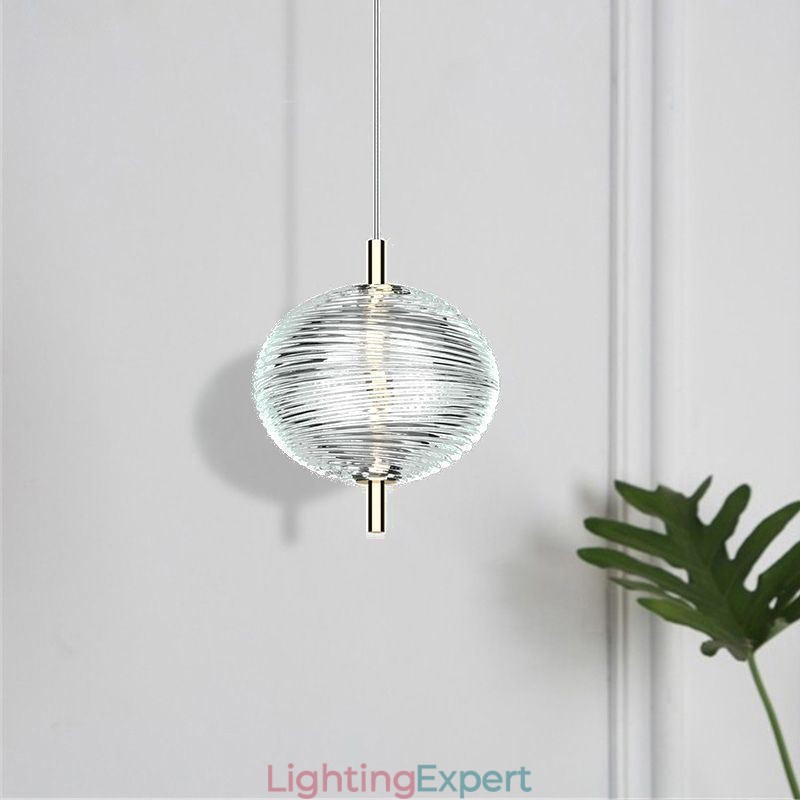 Water Ripple Pendant Light Modern Minimalist Wrought Iron Ceiling Light