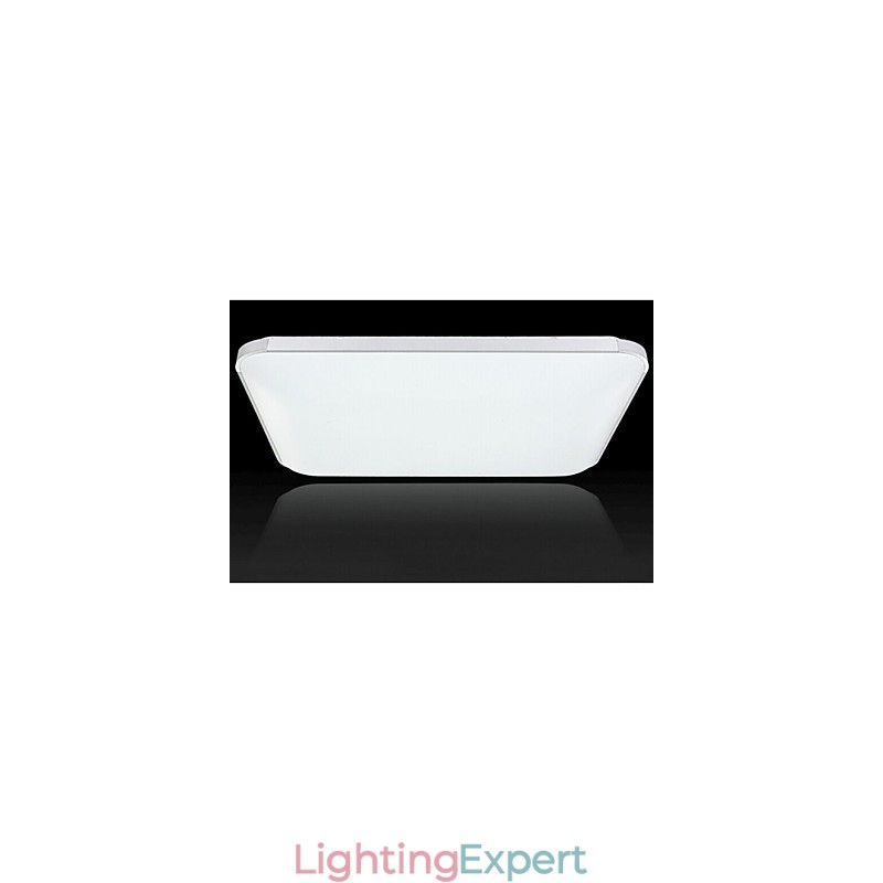 Modern Contemporary Electroplated Metal Flush Mount