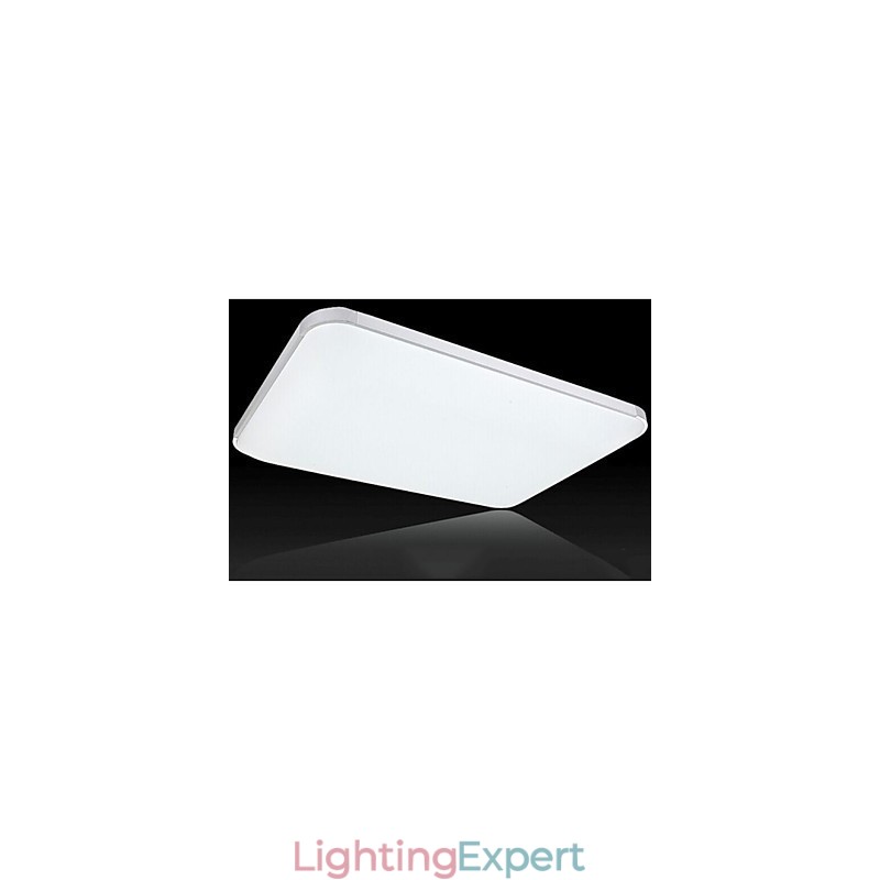 Modern Contemporary Electroplated Metal Flush Mount