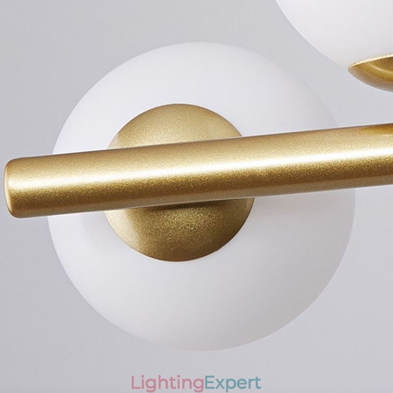 Pendant Light Modern Simple Magic Beans Molecular Wrought Iron Glass Ceiling Light