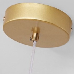 Pendant Light Modern Simple Magic Beans Molecular Wrought Iron Glass Ceiling Light