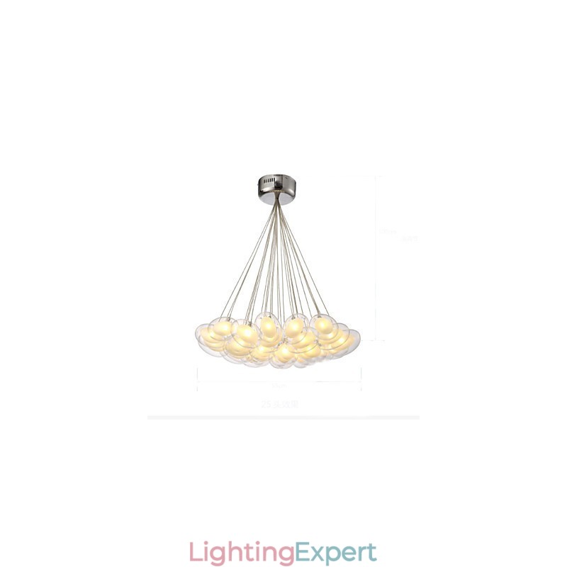 Chandelier 22 Lights G4 Retrofit Modern Contemporary
