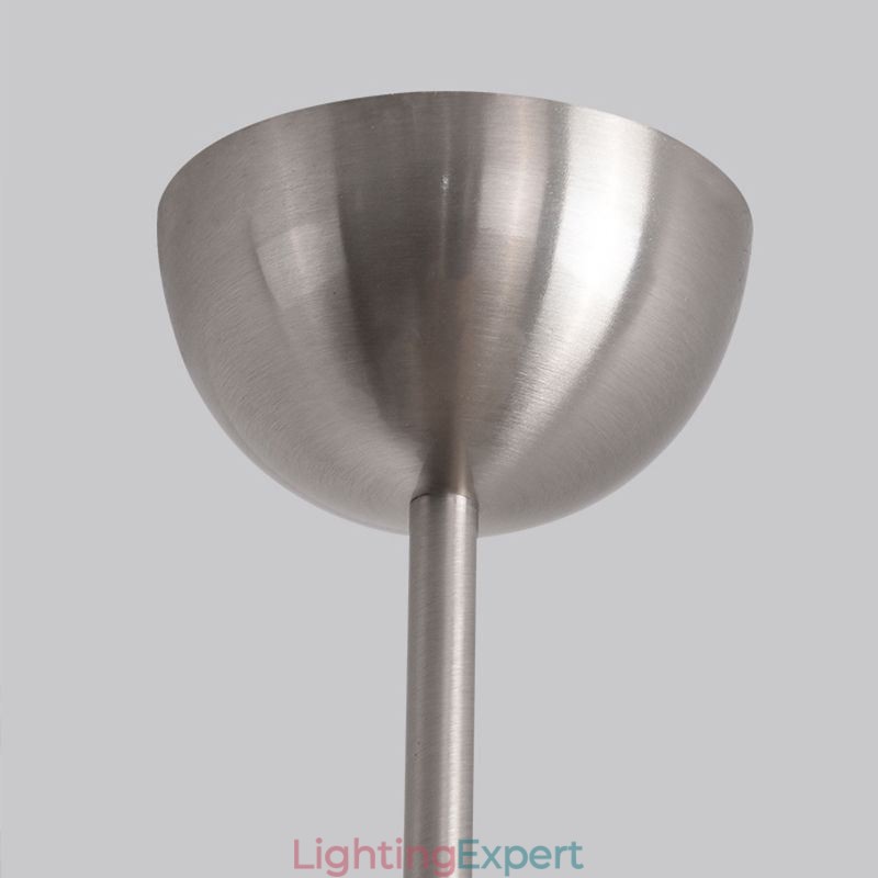Nordic Glass Pendant Light Creative Wrought Iron Ceiling Light