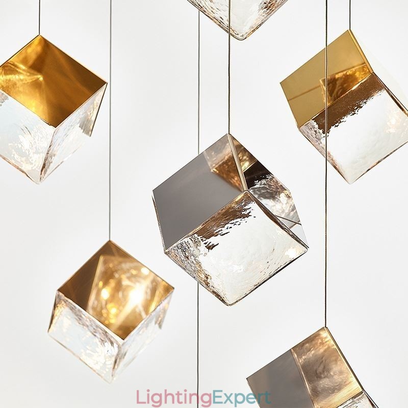 Creative Glass Pendant Light Pavilion Ceiling Lights