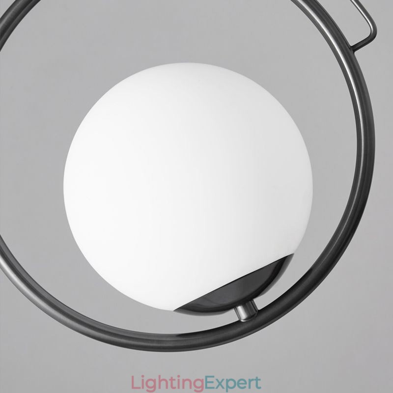 Glass Ball Pendant Light Decor Home Hanging Lamp