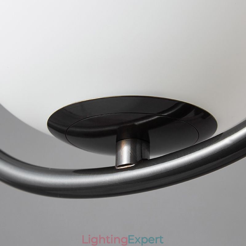 Modern Globe Pendant Light Glass Water Drop Pendant Lamp