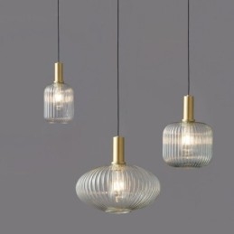 Modern Pendant Light One Light Glass Pendant Lighting Island