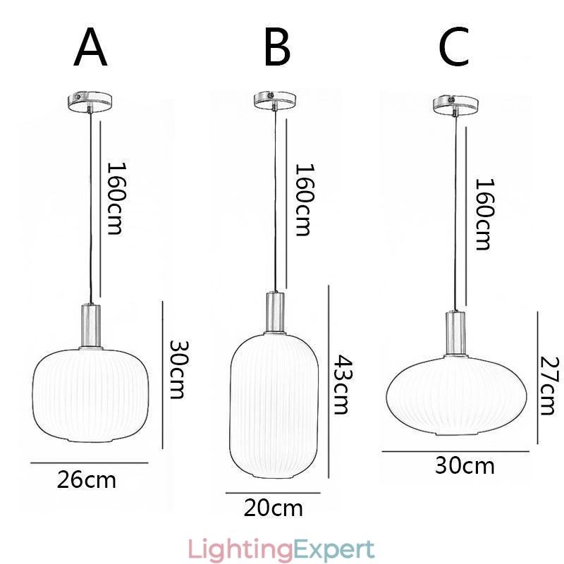 Modern Pendant Light Simple Creative Glass Hanging Lights