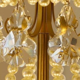 Elegant Glass Pendant Light Leaf Hanging Light
