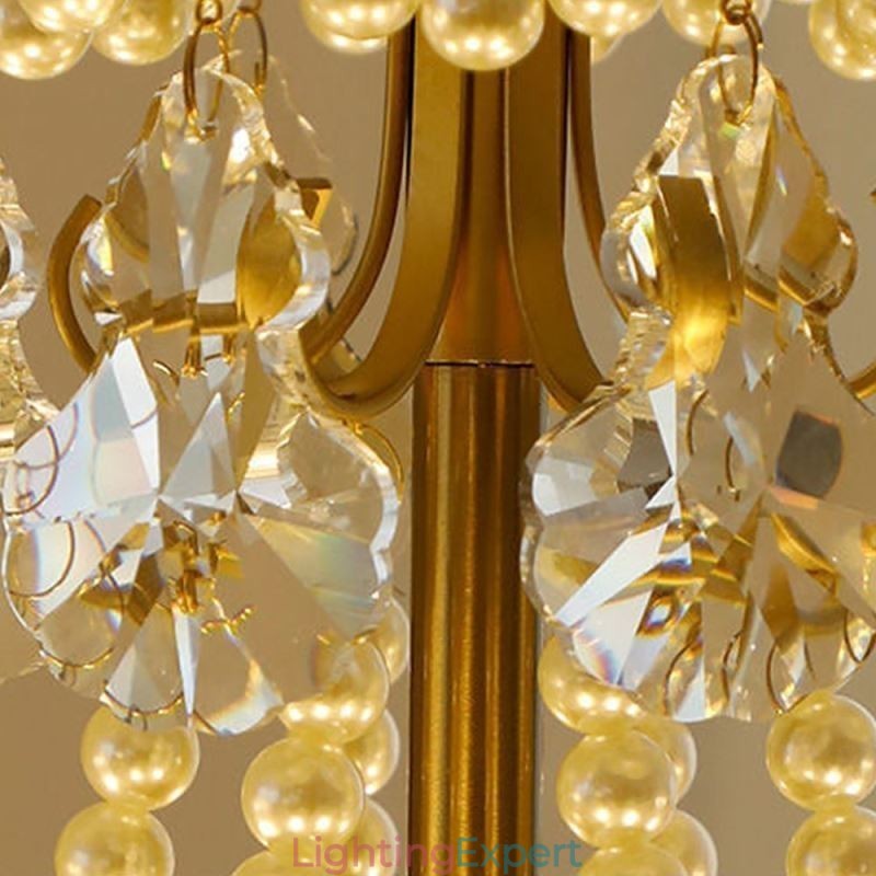 Elegant Glass Pendant Light Leaf Hanging Light