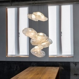 Creative Nordic Pendant Light Glass Chandelier Art Hanging Light