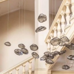 Creative Nordic Pendant Light Glass Chandelier Art Hanging Light