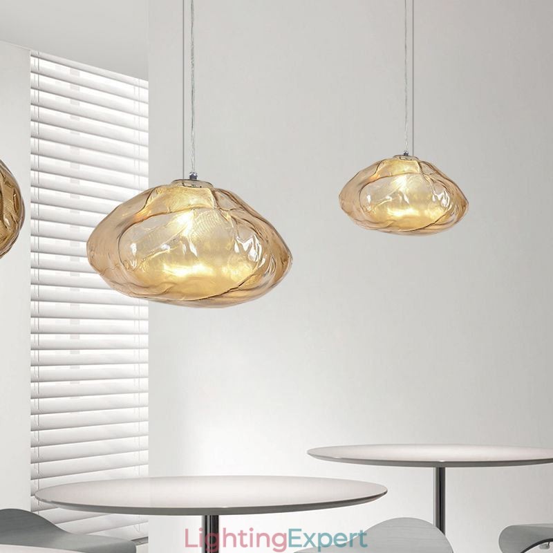 Creative Nordic Pendant Light Glass Chandelier Art Hanging Light