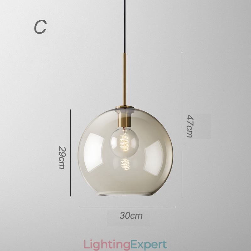 3 Light Glass Pendant Light Classic Cluster Hanging Lighting Fixture Café