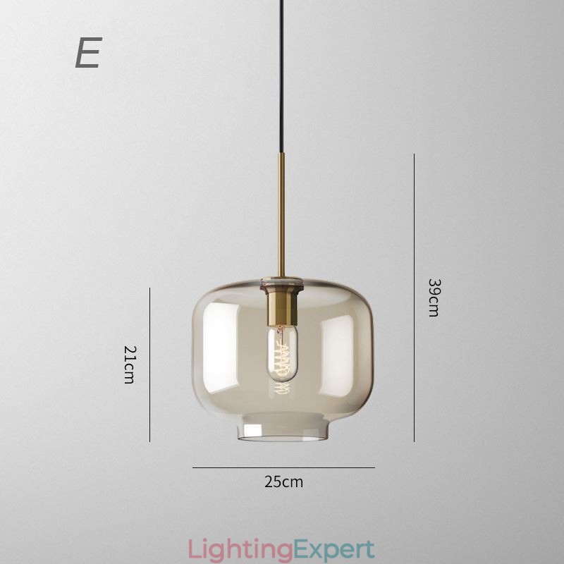 3 Light Glass Pendant Light Classic Cluster Hanging Lighting Fixture Café