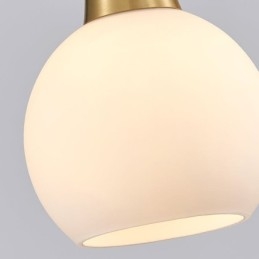 Modern Simple Copper Pendant Light Antler Hanging Light