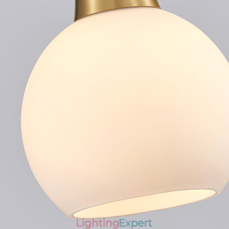 Modern Simple Copper Pendant Light Antler Hanging Light
