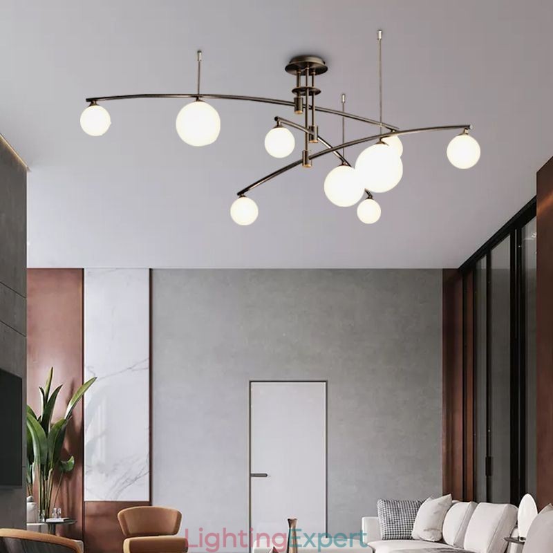 Magic Bean Chandelier Glass Pendant Light