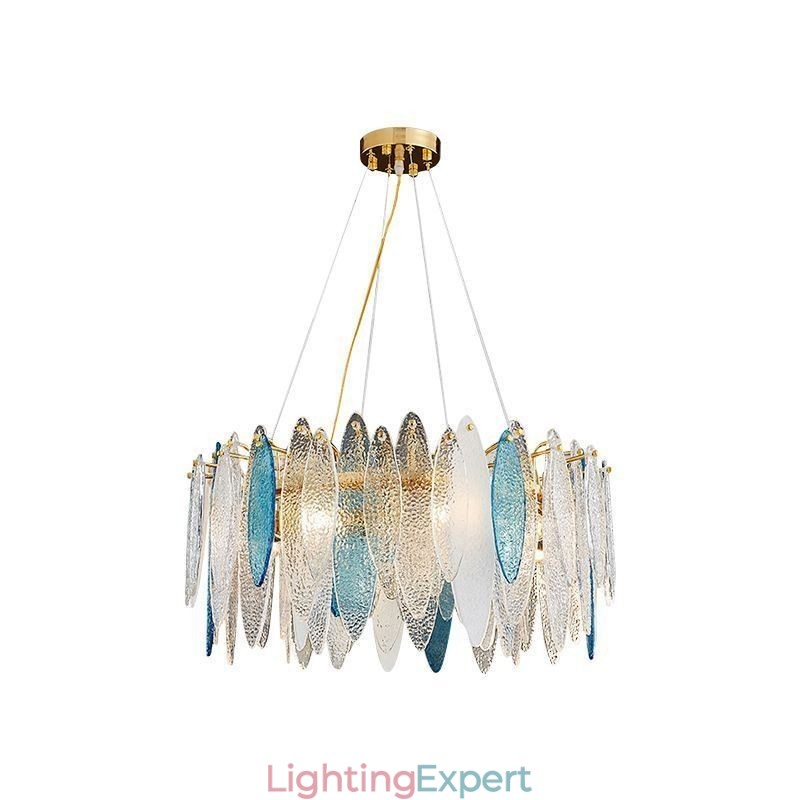 Contemporary Elegant Glass Pendant Light
