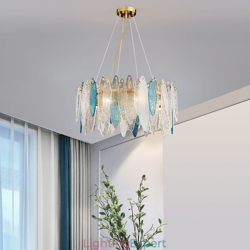 Contemporary Elegant Glass Pendant Light