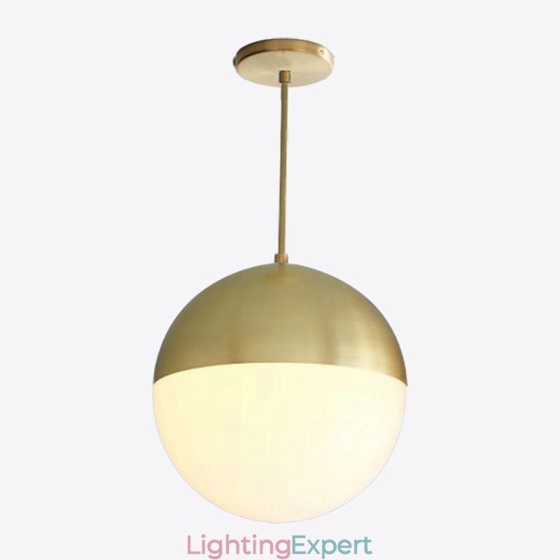 Modern Glass Ball Pendant Light Island Ideas Lamp