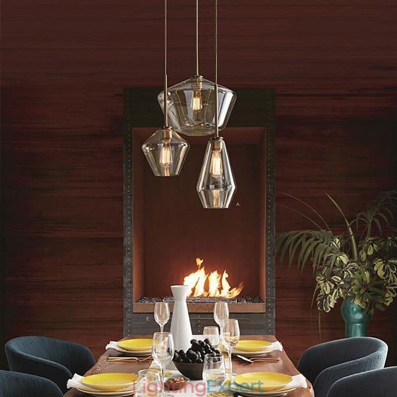 Modern Simple Glass Pendant Light