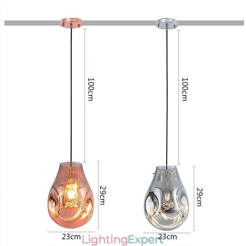 Colorful Pendant Light Soap Bubble Glass Ceiling Light Island Lamp
