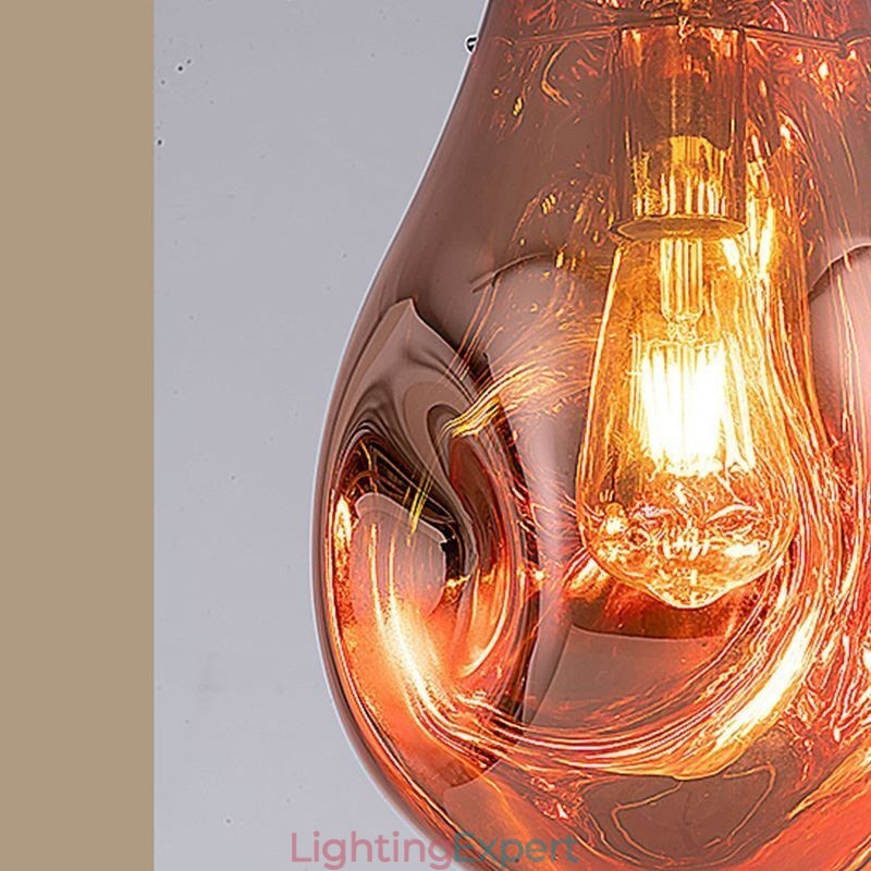 Colorful Pendant Light Soap Bubble Glass Ceiling Light Island Lamp