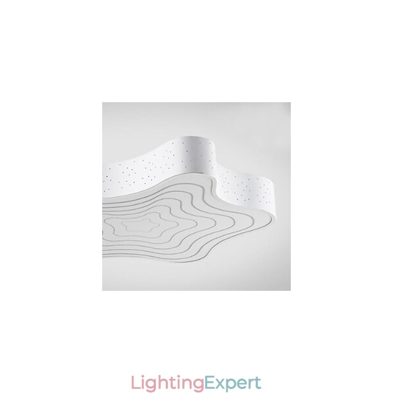 Modern Contemporary Painting Metal Flush Mount